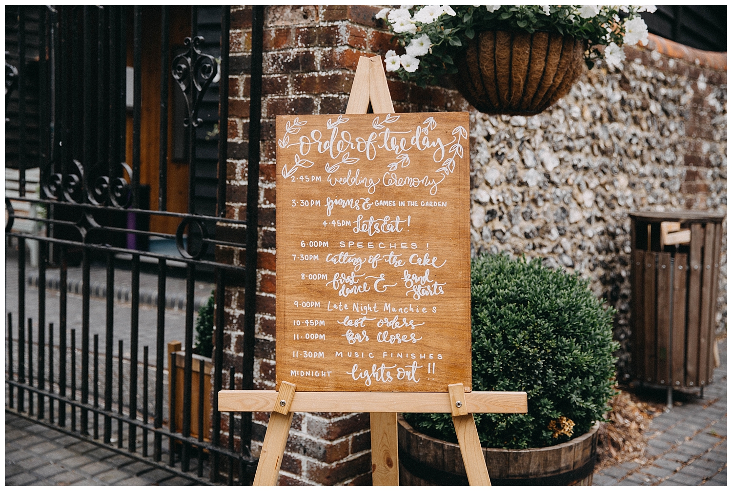 Herons Farm Wedding Vikki Steve Emily Grace Photography