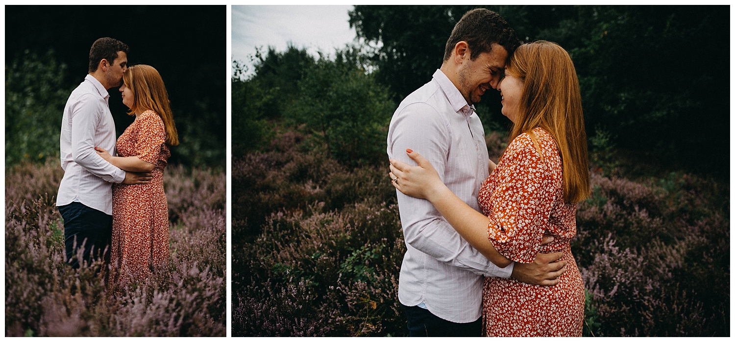 Horsell Common Engagement Shoot | Rebecca + Henry - Emily Grace Photography