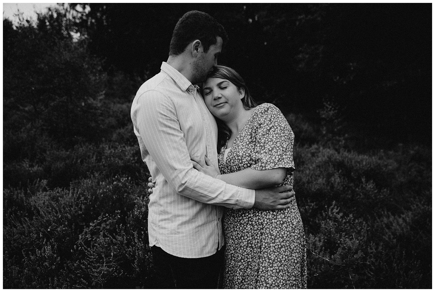 Horsell Common Engagement Shoot | Rebecca + Henry - Emily Grace Photography