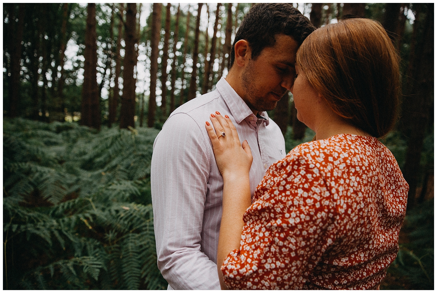 Horsell Common Engagement Shoot | Rebecca + Henry - Emily Grace Photography